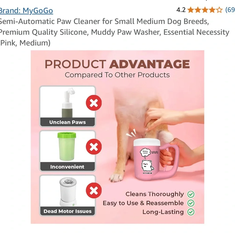 Brandnew Semi Automatic Paw cleaner